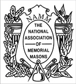 National Association of memorial masons logo